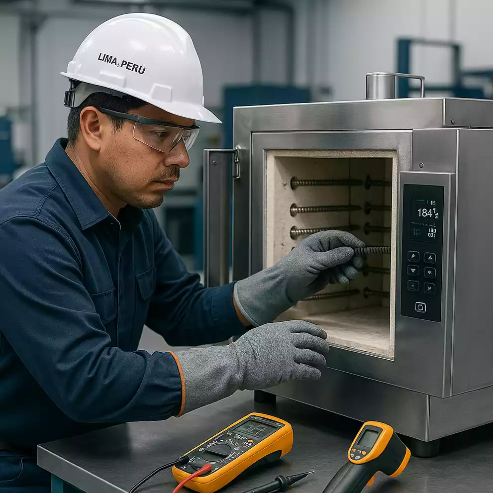 Mantenimiento de hornos eléctricos industriales