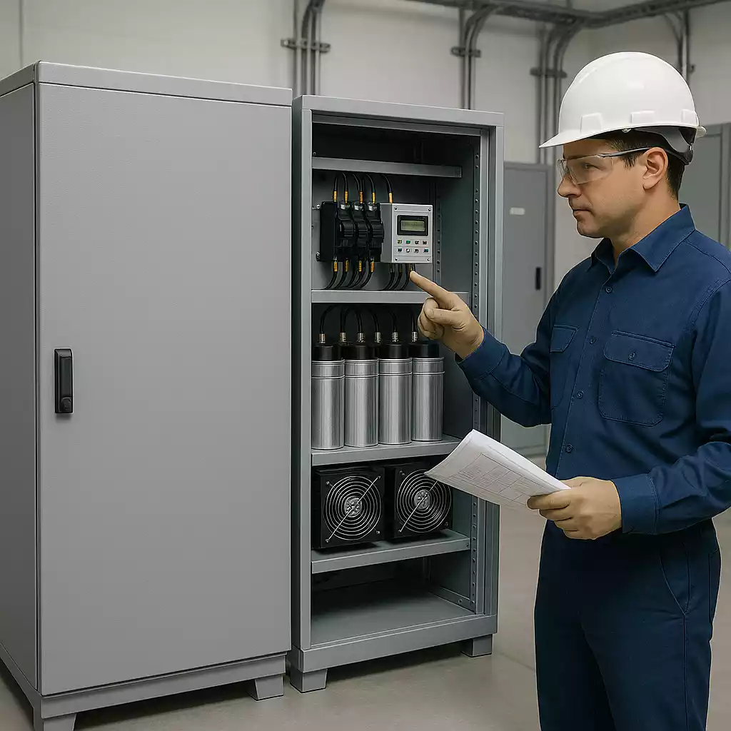 Banco de condensadores automaticos