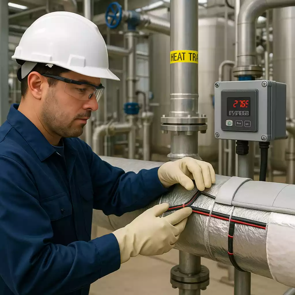 Diseño e instalación de sistemas heat tracing